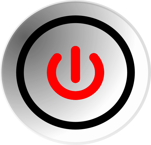 Off Button Clipart (600x577)