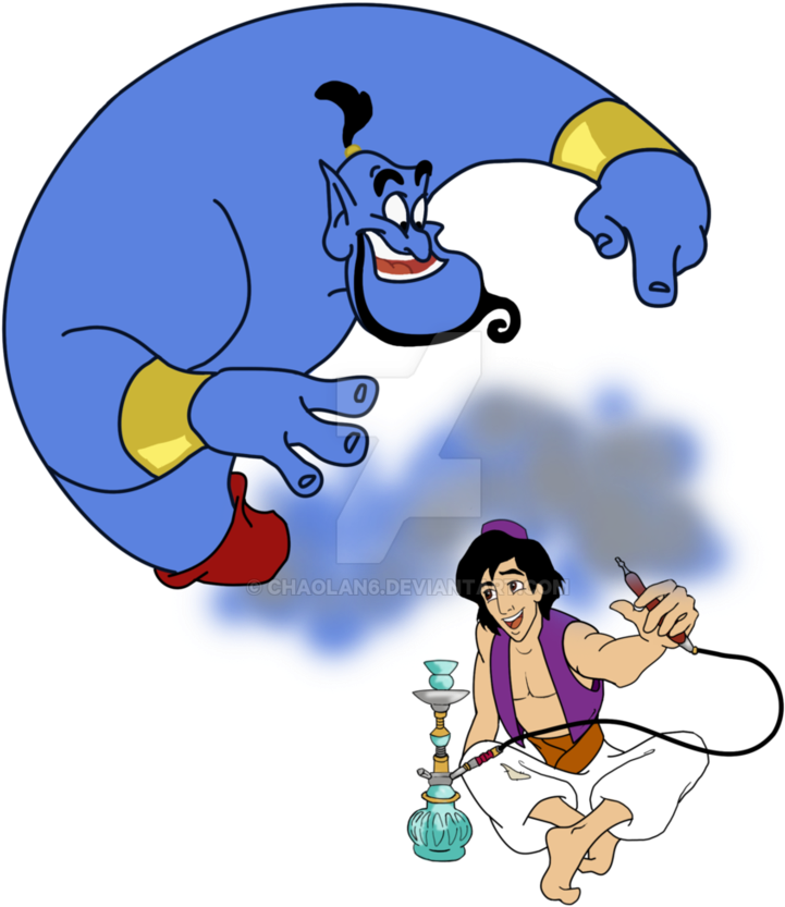 Aladdin' Hookah By Chaolan6 - Hookah Aladdin (875x913)
