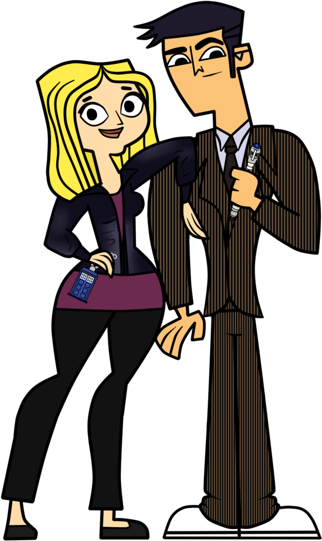 Carrie And Devin Doctor Who By Evaheartsart - Doctor Who (711x1123)