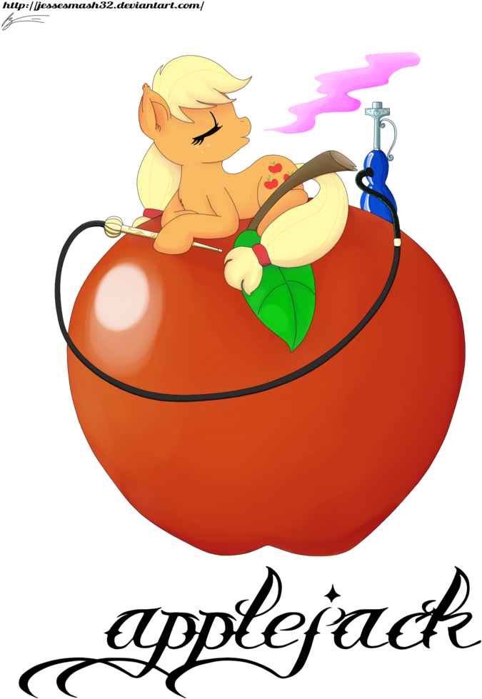 Alice In Wonderland, Apple, Applejack, Artist - Applejack (698x1024)