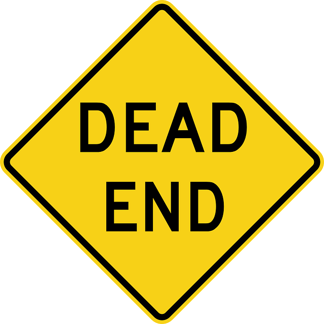 Dead End, Road Sign, Street Sign - Dead End (640x640)