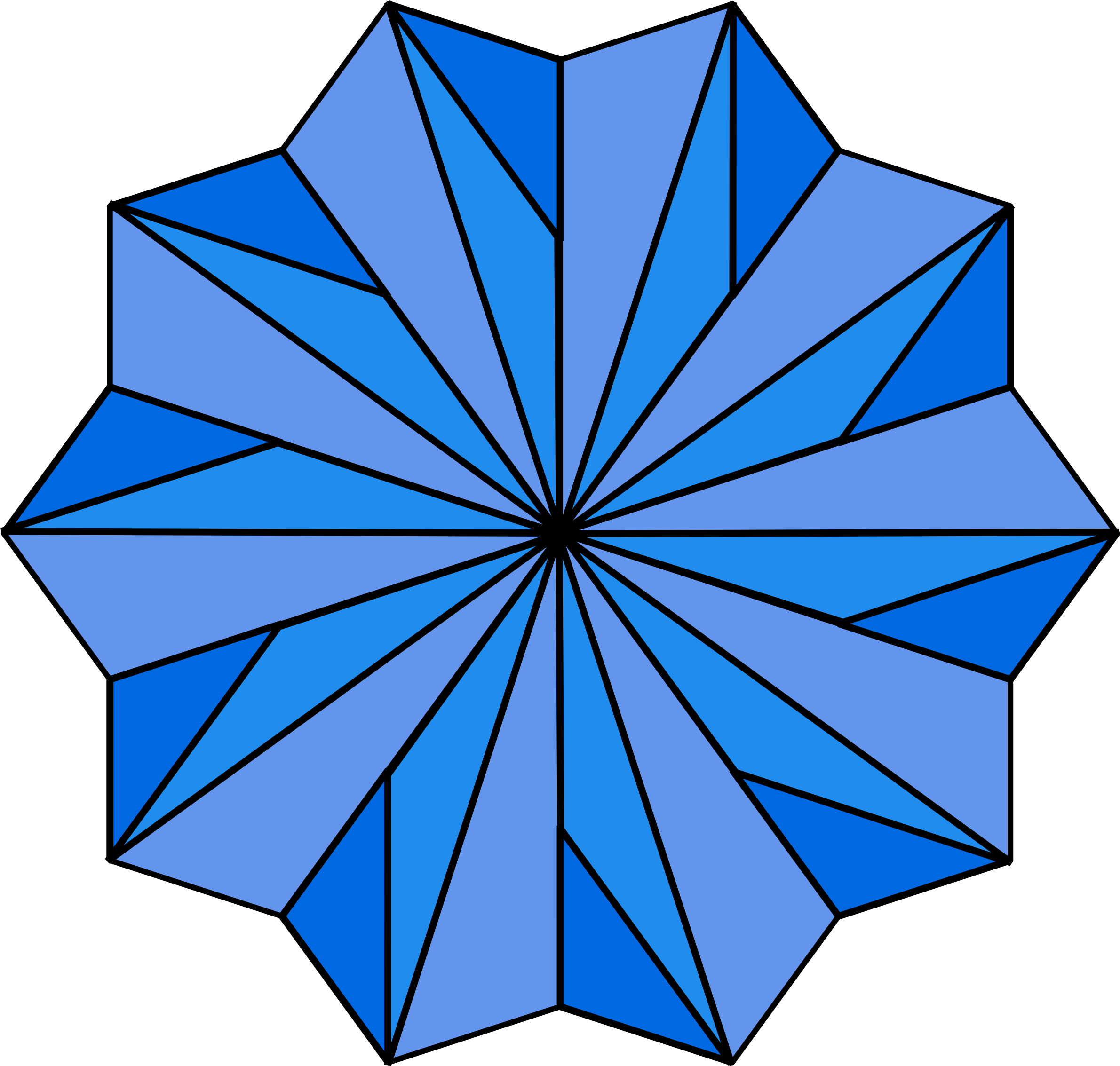 Clipart - Stella - Vector Graphics (2400x2296)