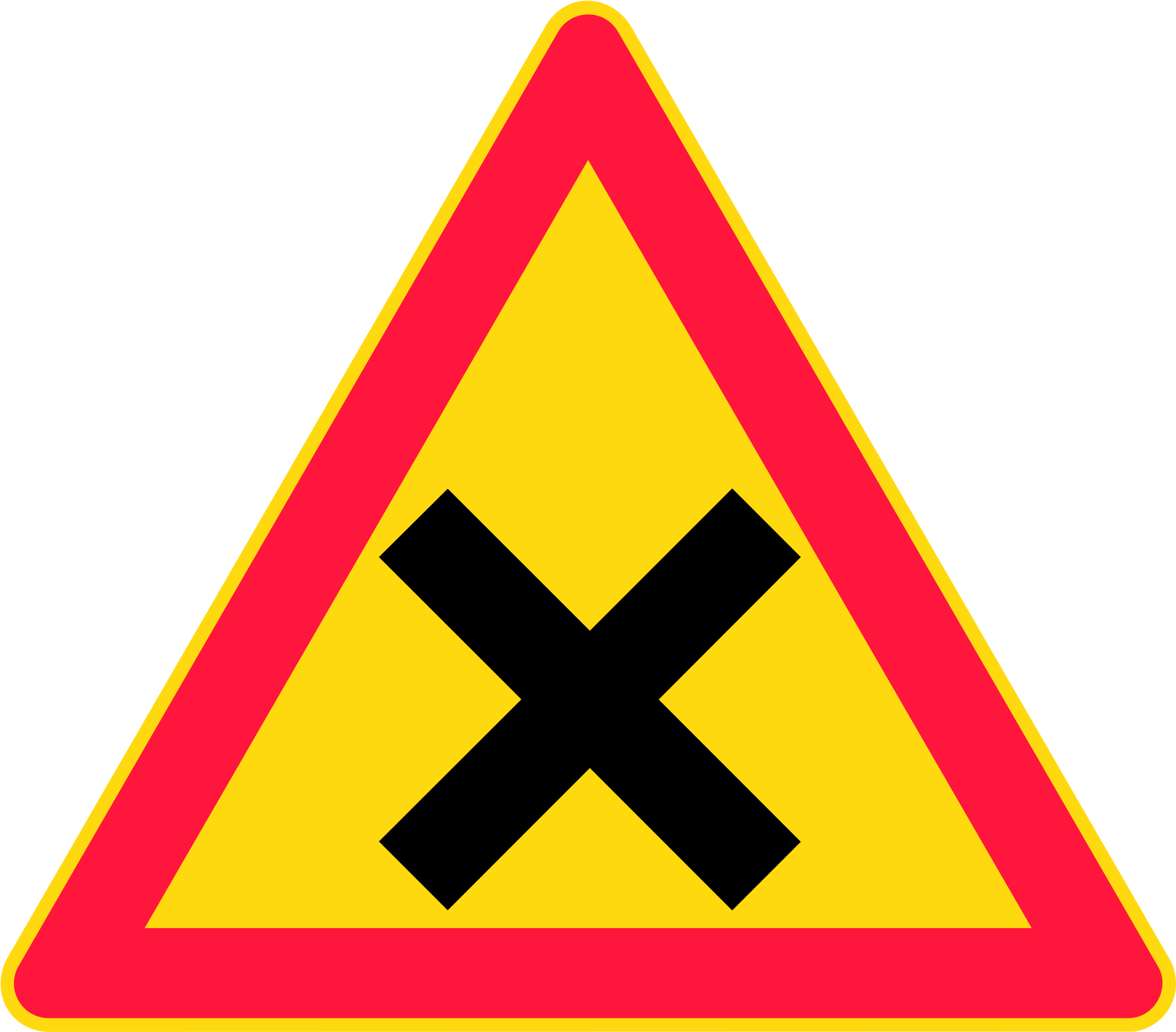 Finland Road Sign - Road Safety Signs Uk (2000x1778)