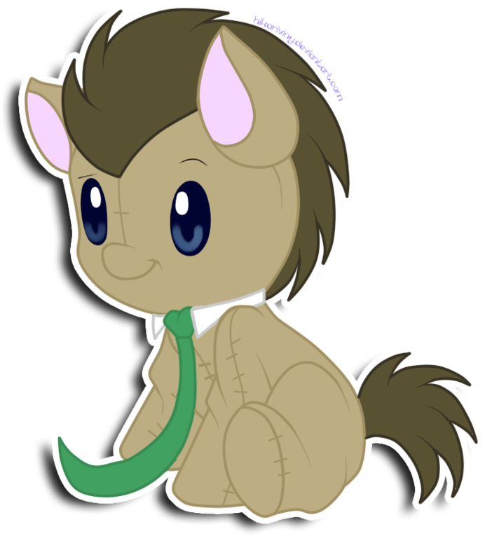 Doctor Whooves Plushie By Hikariviny-d6o - Dr Whooves (916x872)
