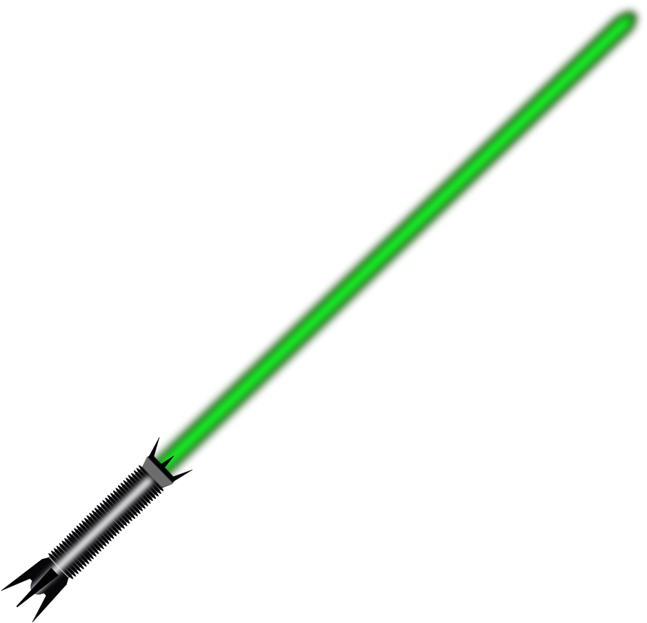 Doctor Who Sonic Screwdriver Coloring Pages Download - Green Lightsaber Clip Art (1000x937)