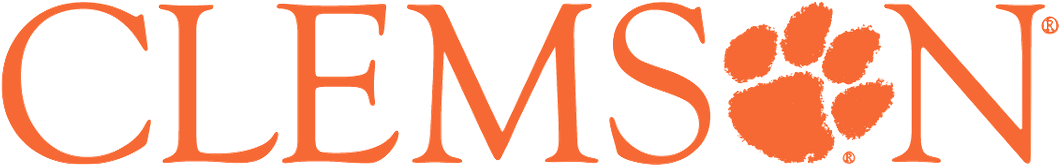 Clemson All Art Prints Clemson Prints Clemson Books,clemson - Clemson Tigers Logo Png (1115x187)