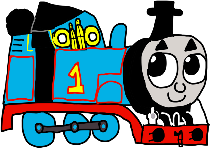Thomas The Tank Engine By Sparkguy99 - Locomotive (1024x683)