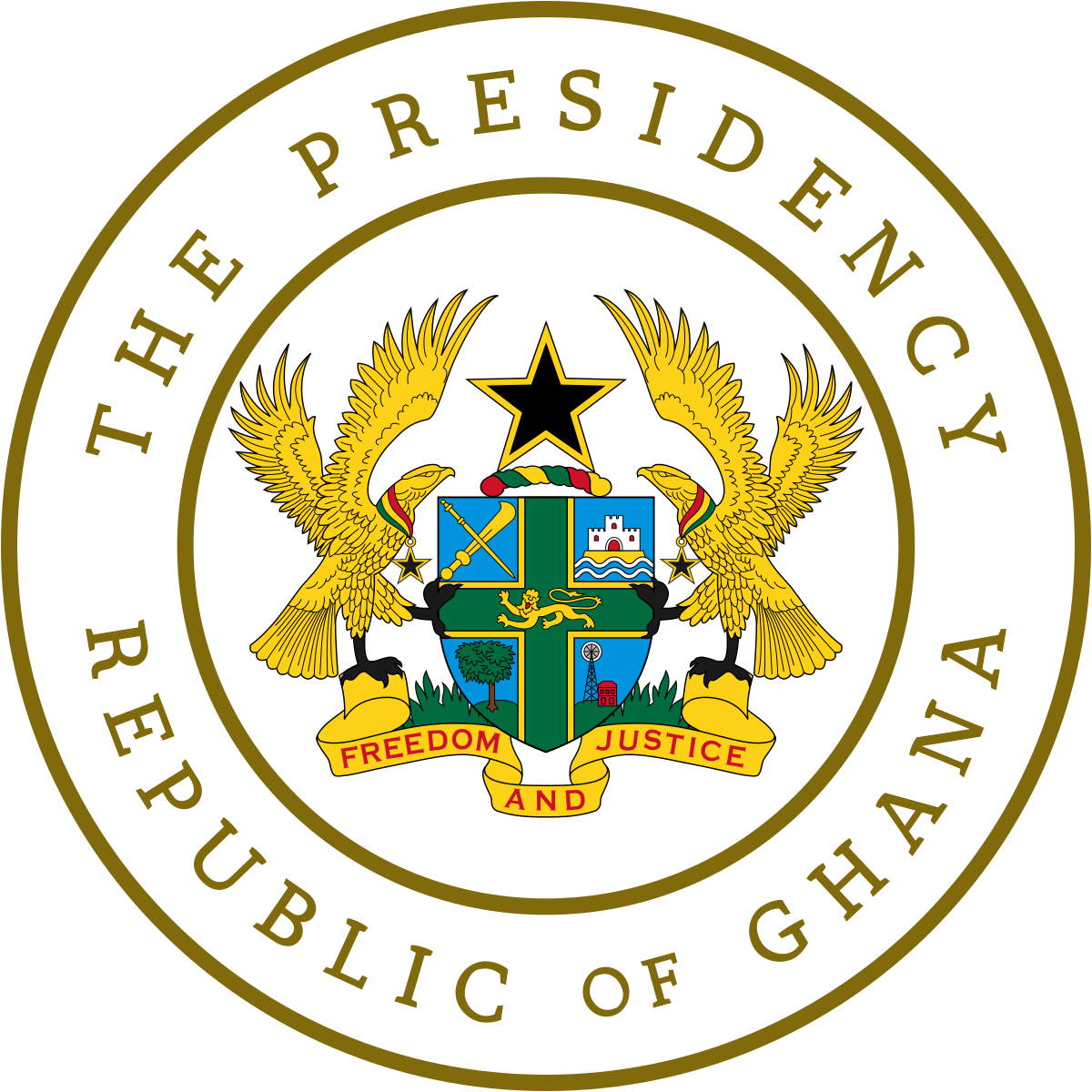 President Of Ghana - Garda World Security Logo (1200x1200)