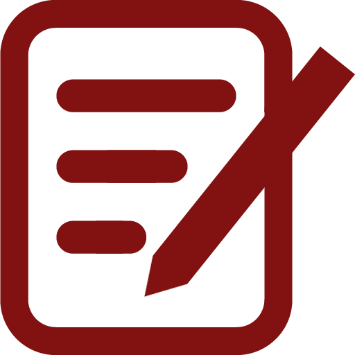 Admission Details - Icon Form Red (512x512)