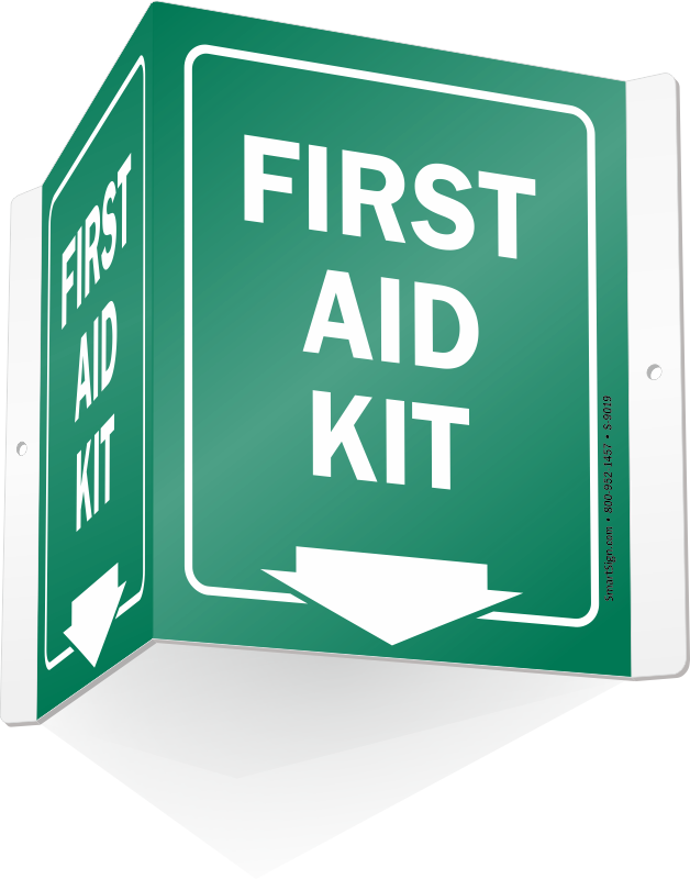 Zoom, Price, Buy - First Aid Sign (628x800)