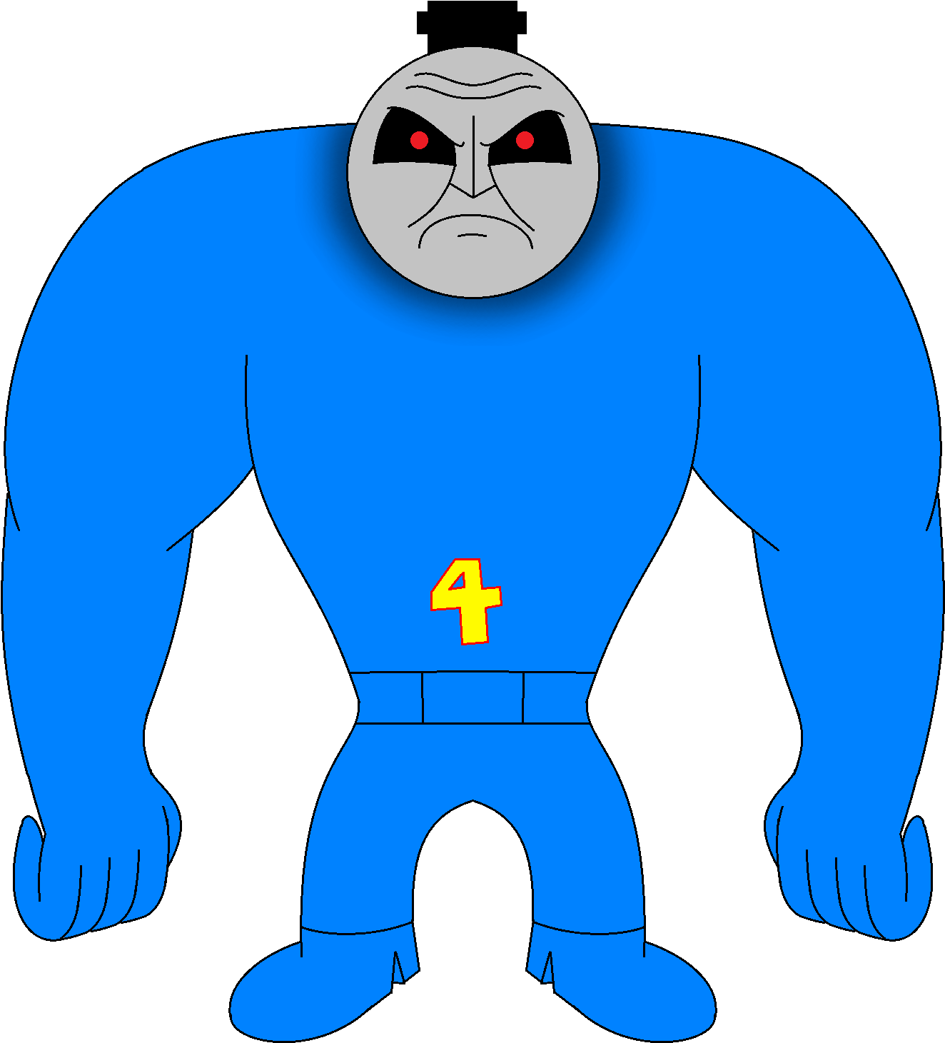 Tank Gordon - Thomas The Slender Engine Gordon (1477x1521)