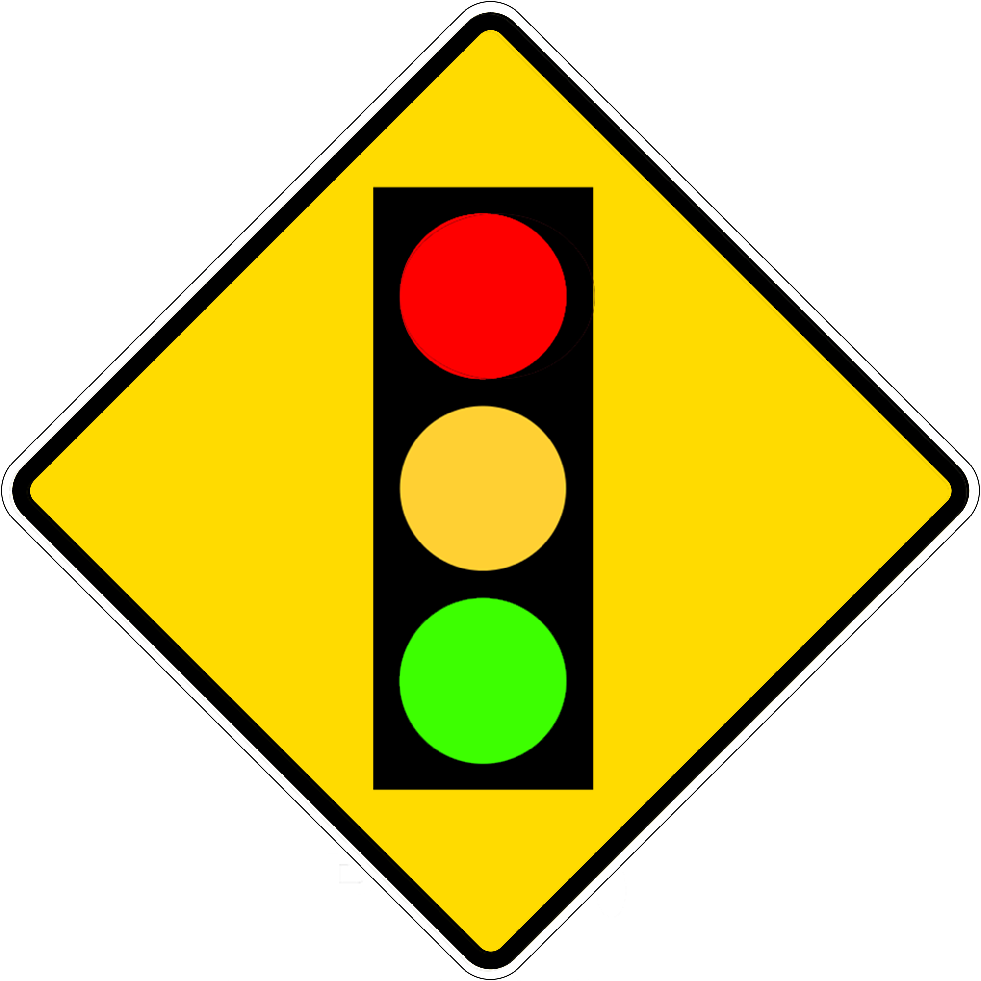 Warning Sign Traffic Sign Stop Sign Traffic Light - Warning Sign Traffic Sign Stop Sign Traffic Light (2000x2000)