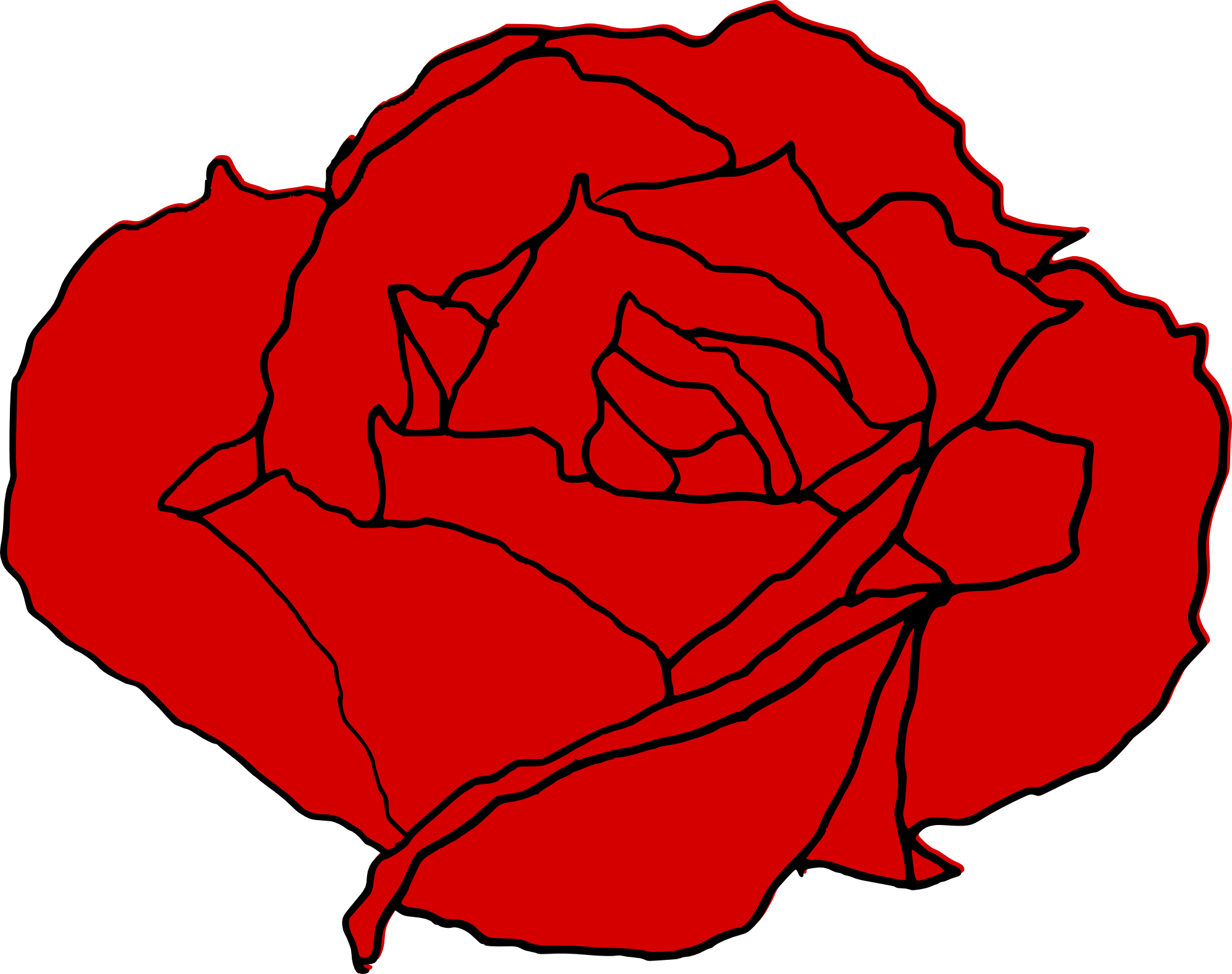Free Download - Garden Roses (2000x1582)