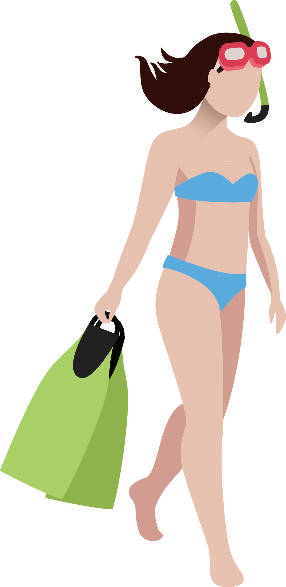Bikini Clip Art - Bikini Clip Art (995x2043)