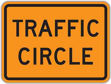 Browse By Category - Slower Traffic Keep Right Sign (400x300)