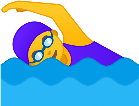 Google - Swimming Emoji (512x512)