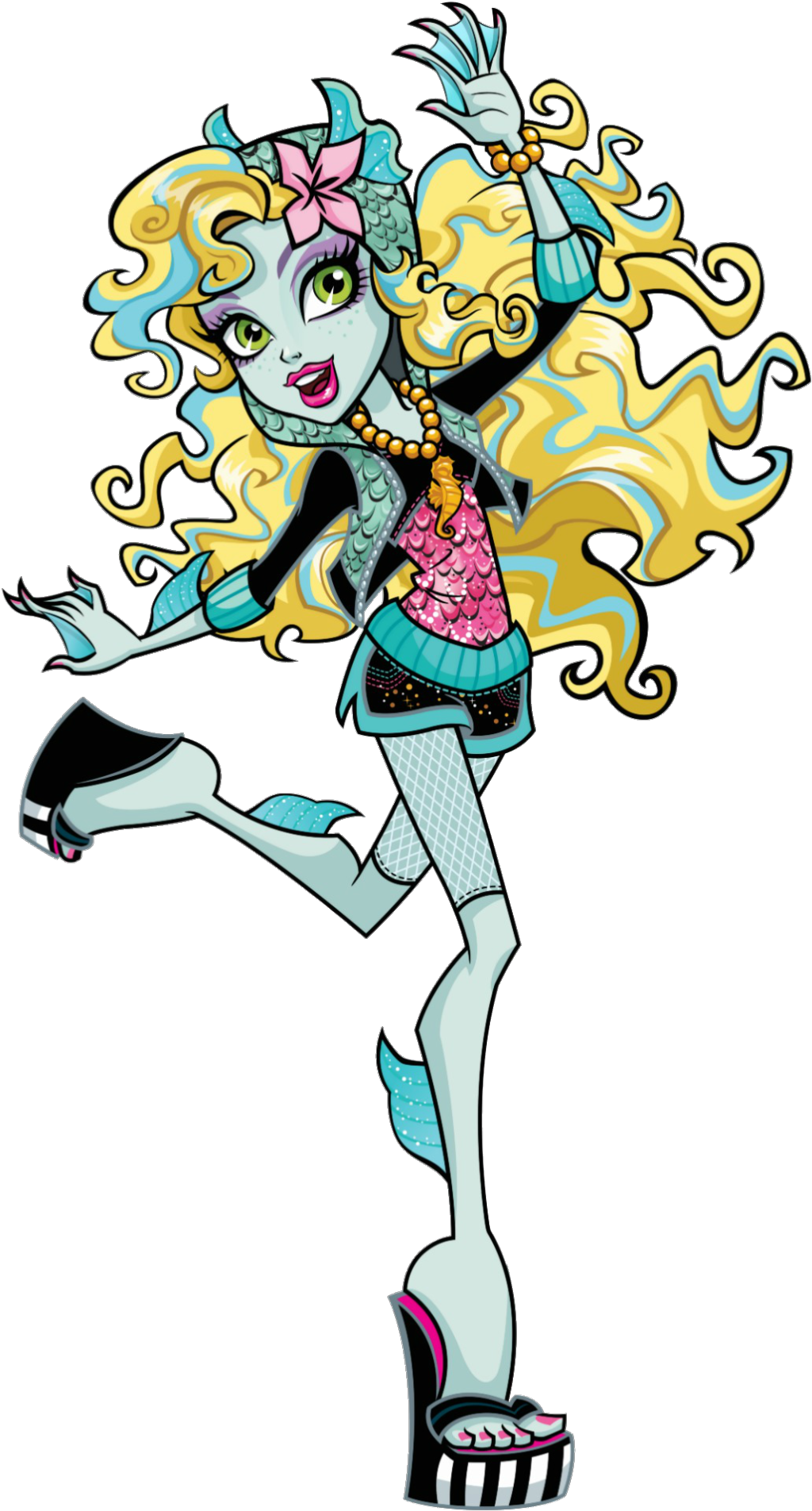 Lagoona Blue Is The Daughter Of A Sea Creature - Mattel Monster High Girls' Blanket Faux Mink Sherpa (1167x1920)