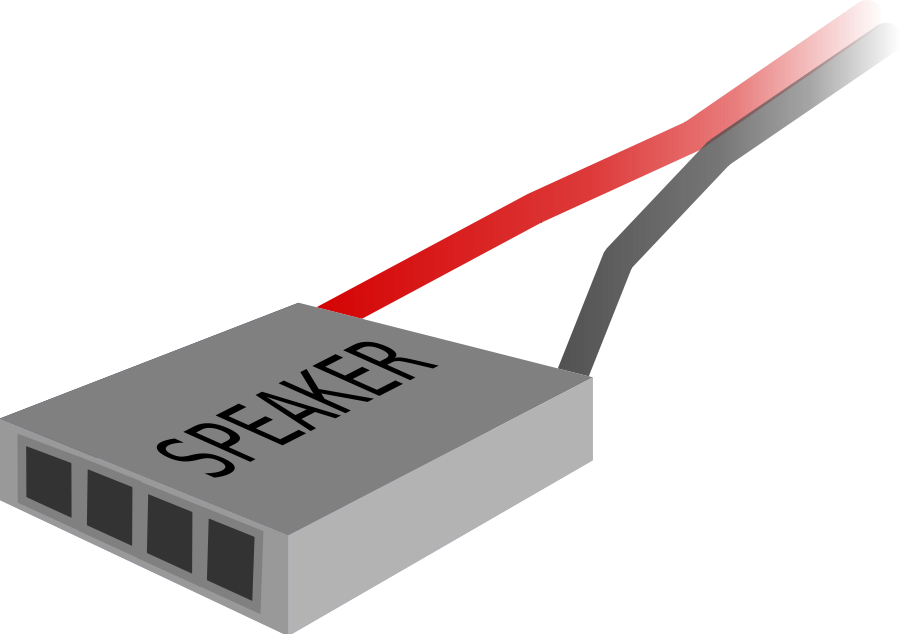 Speaker Clip - Motherboard Speaker Png (1064x750)