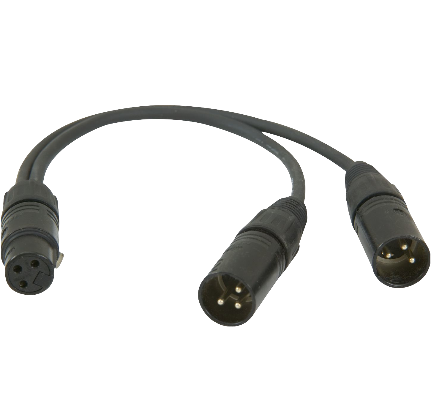 Splitter Cable Image - Pro Co Sound 3-pin Xlr Female (1450x1450)