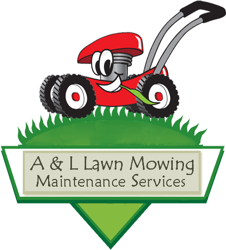 Lawn Mowing Narellan - Cartoon Lawn Mower (445x500)