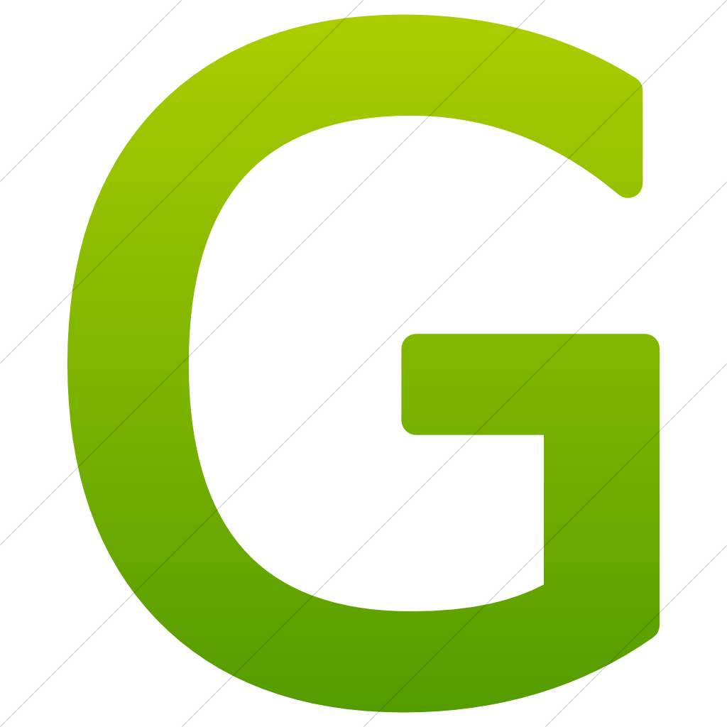Letter G Icon Png - Circle (1024x1024)
