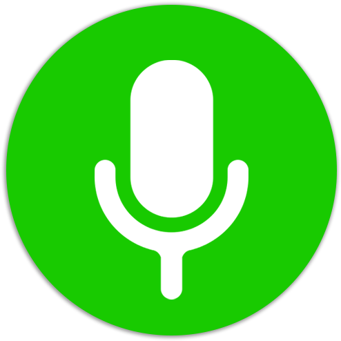 Voice Messages Green - Maps Me (512x512)