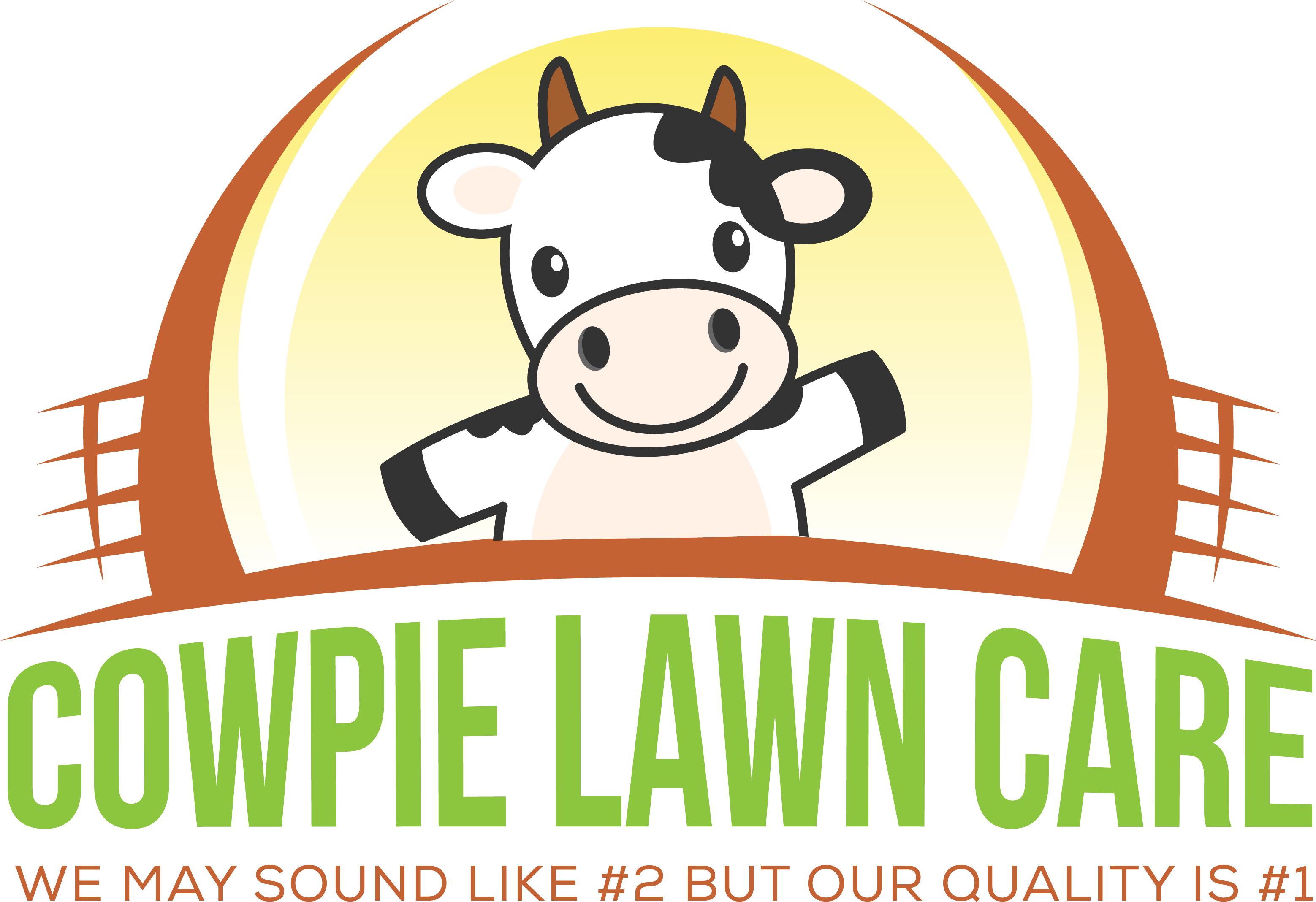 Cowpie Lawn Care & Landscaping - Adesivo Decorativo Geladeira - Vaquinha 4 - P: 31 X (3334x2501)