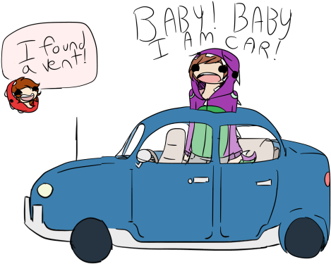 Cartoon Car Clipart - Car (500x375)