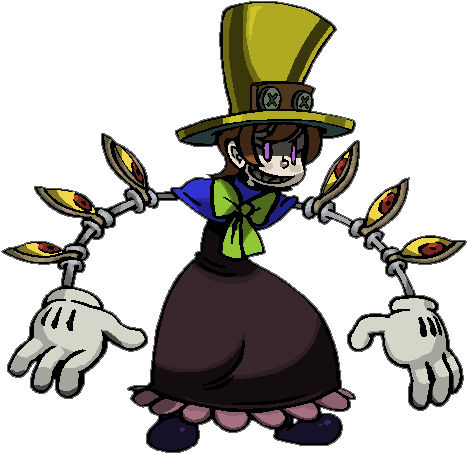 Show Spoiler Hide Spoiler - Skullgirls Peacock Gif (509x475)