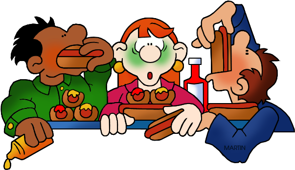 Contests - Eating Contest Clip Art (648x364)