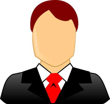 Businessman Male Business Avatar Formal Ma - Male Avatar (357x340)