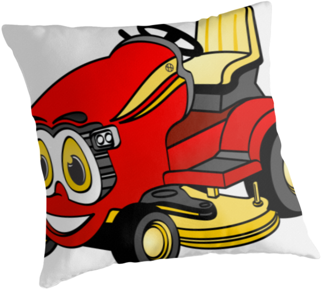 Riding Lawn Mower Clip Art Black And White Download - Canvas Print (875x875)