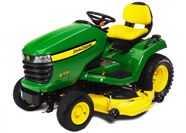 John Deere Clipart Kids - Sit Down Lawn Mower (642x462)