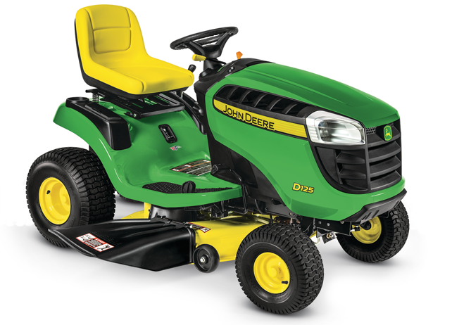 Lawn Mower - John Deere D125 Lawn Tractor (642x462)