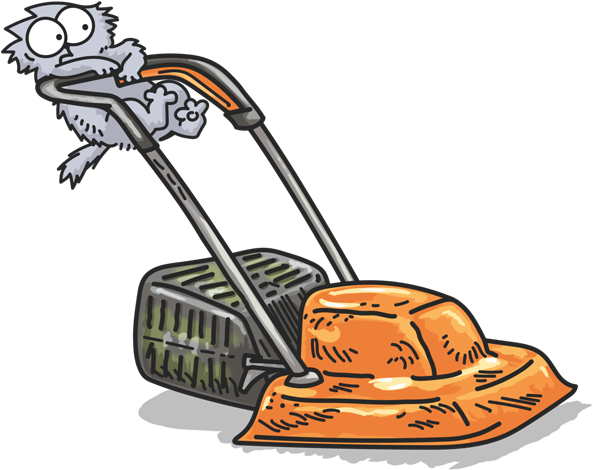 Crunch Time Messages Sticker-2 - Simons Cat Crunch Time (618x618)