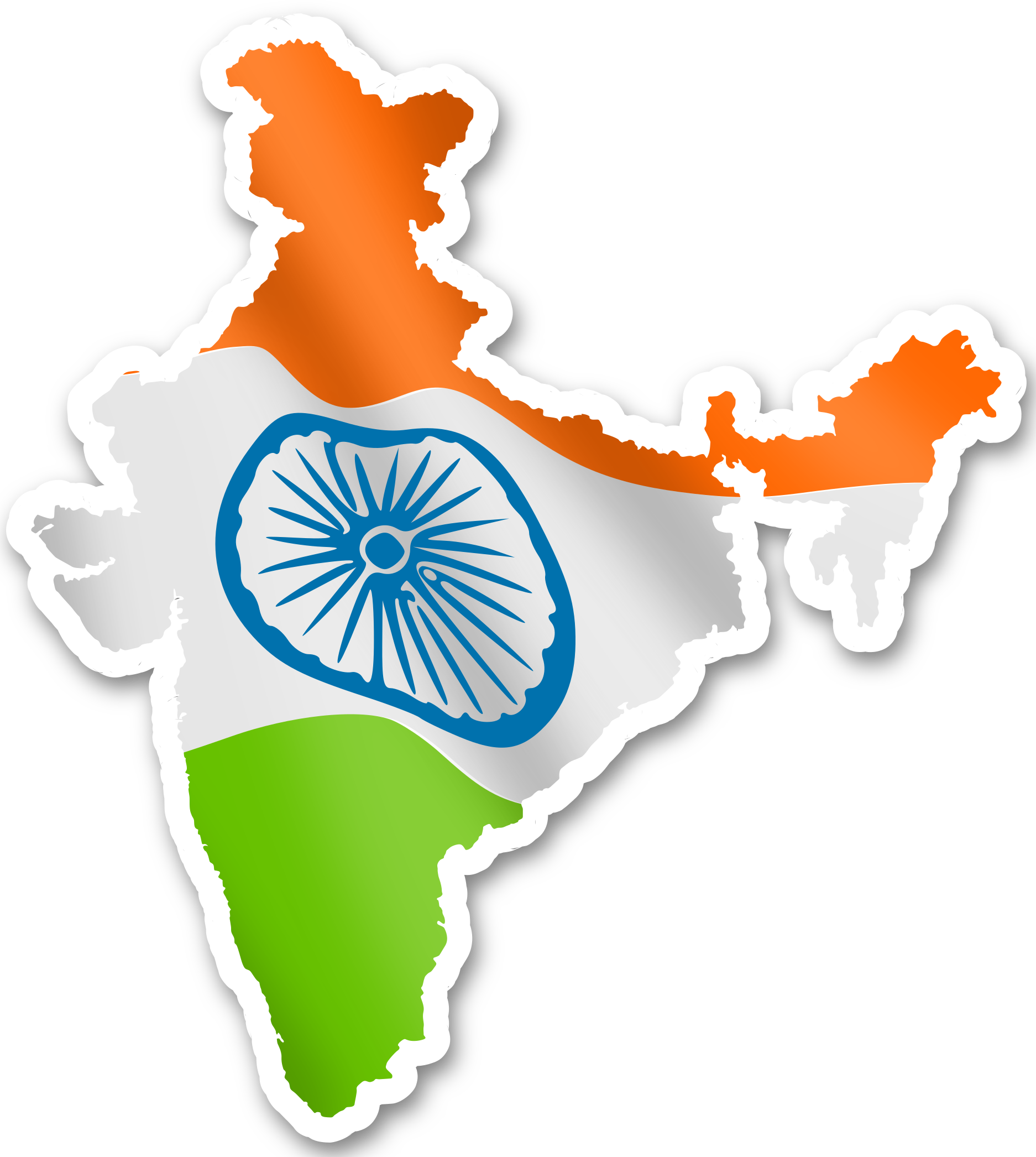 India Clip Art - Contemporary India And Education (1874x2092)