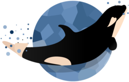 Happy Baby Orca - Cartoon (400x300)