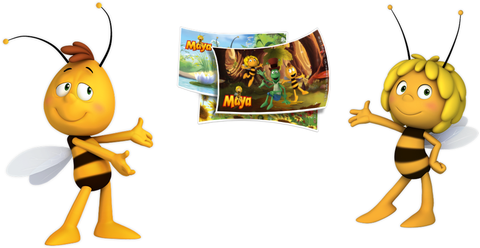 Bees Clipart Maya - Bee Maya Png (1050x650)