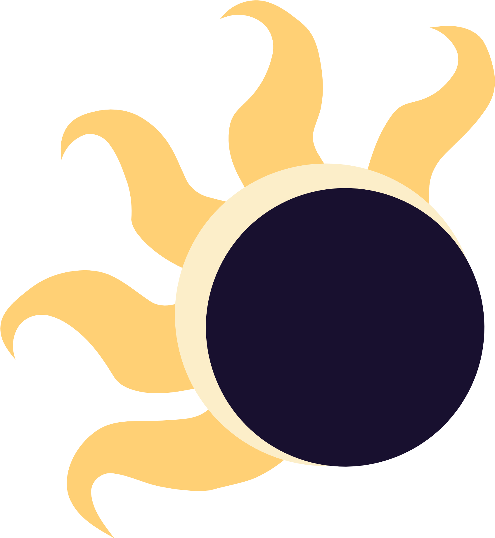 Eclipse Cutie Mark By Rildraw-d4njs73 - My Little Pony: Friendship Is Magic (1857x2000)