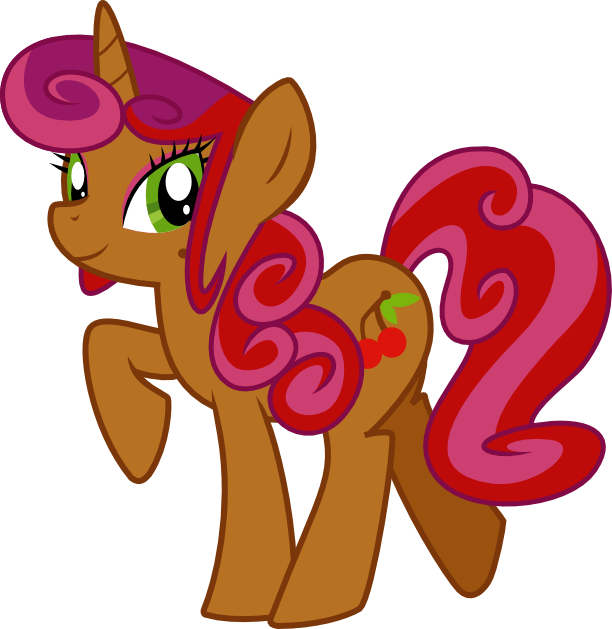 Cherry Spices By Cyberglass - My Little Pony Cherry Spices (612x629)