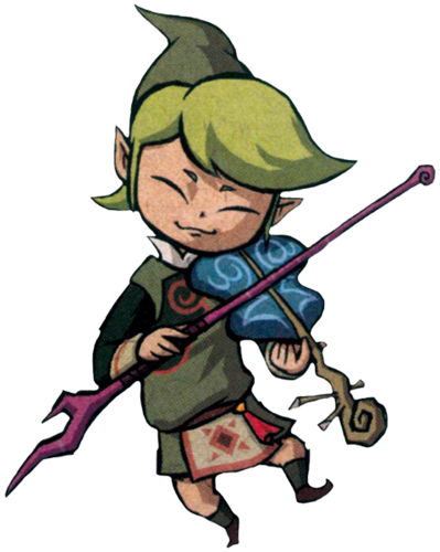 Toon Link Images Toon Link/wind Waker Wallpaper And - Legend Of Zelda Wind Waker Characters (399x500)