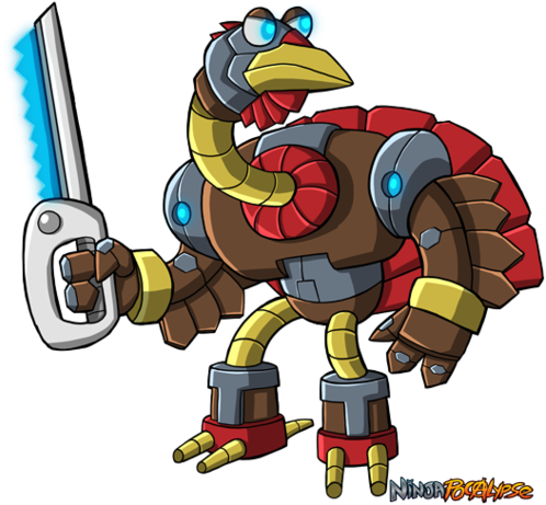 More Options For The Blaster And Laser Design System - Evil Robot Turkey (500x473)