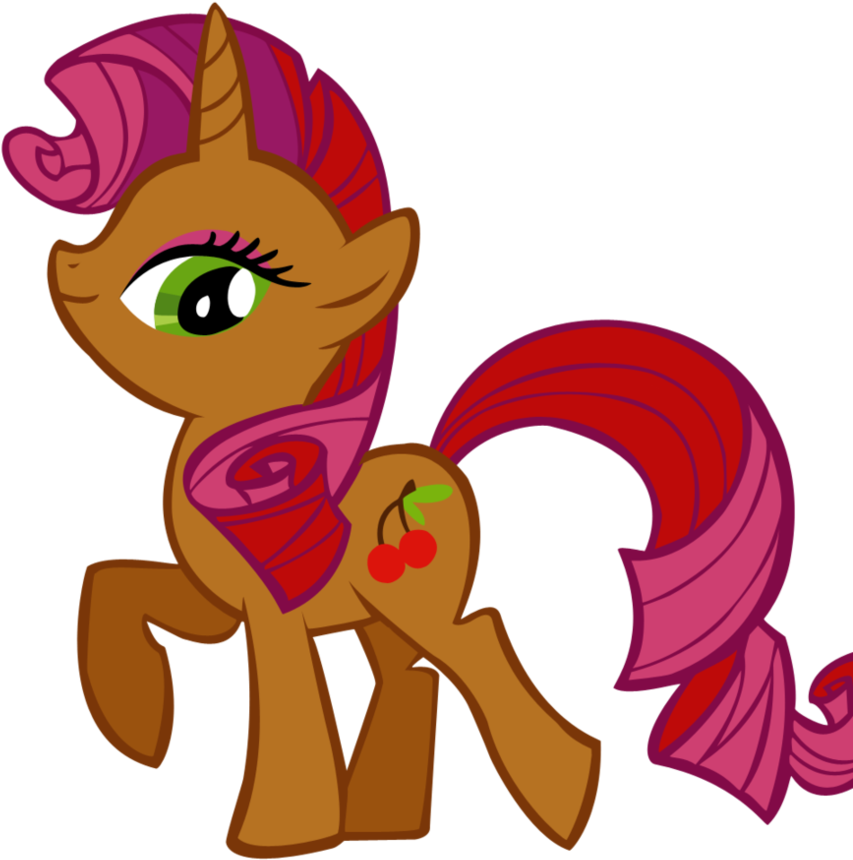 Mlp Blind Bag Card - My Little Pony Cherry (885x902)