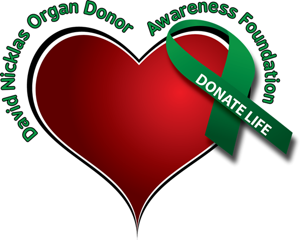 The David Nicklas Organ Donation Awareness Foundation - Hearts (593x476)