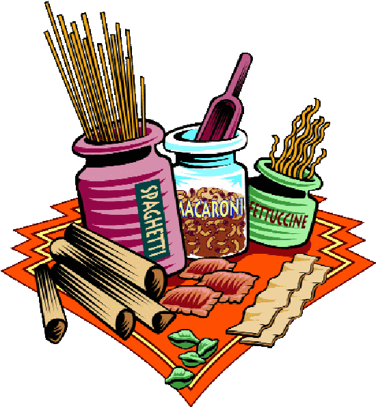 Spices - Italian Food Clip Art (557x601)