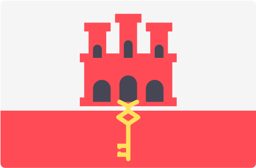 Gibraltar Fr - Flag Of Gibraltar (512x512)