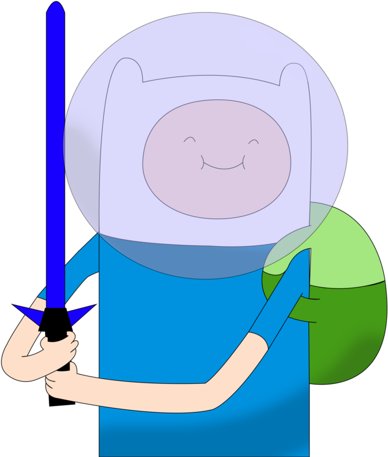 Finn Lightsaber By Wildstar27 - Cartoon (849x941)