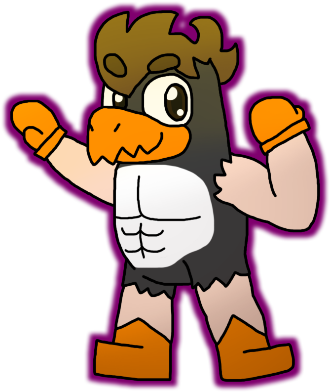 Penguin Man By Slimy Pennies - Penguin (693x816)