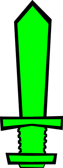 Sword Silouette Clip Art At Clker - Sword Silouette Clip Art At Clker (222x587)