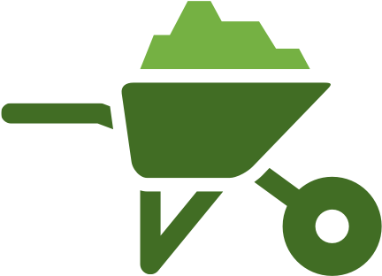 Landscape Maintenance - Construction Material Logo Design (512x512)